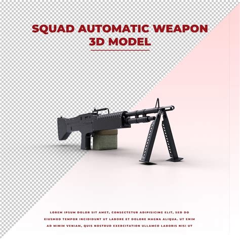 Premium PSD | Squad automatic weapon