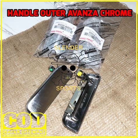 Jual HANDLE OUTER AVANZA CHROME HENDEL PINTU AVANZA XENIA HANDLE