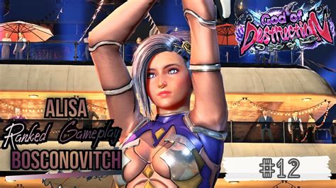 Tekken Alisa Gameplay God Of Destruction Ranked Exhibition Matches