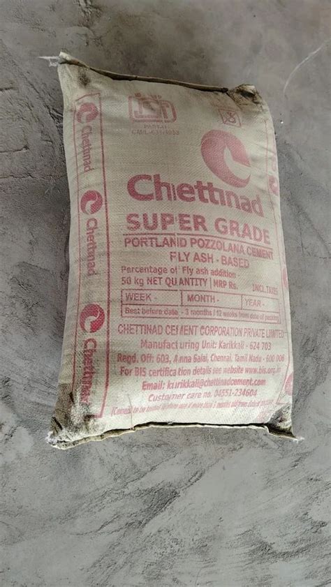 Kg Chettinad Super Cement At Rs Bag Cements Bags In Tiruppur