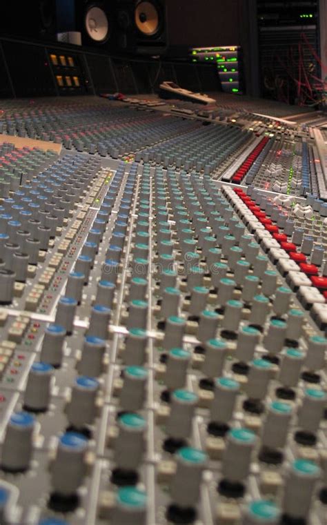 mixing board stock photo image  soundboard serie
