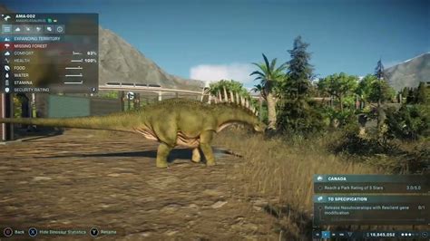 Jurassic World Evolution 2 Amargasaurus Youtube