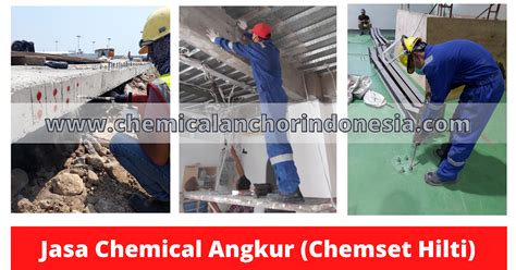 Jasa Chemical Angkur Chemset Hilti Chemical Anchor Indonesia