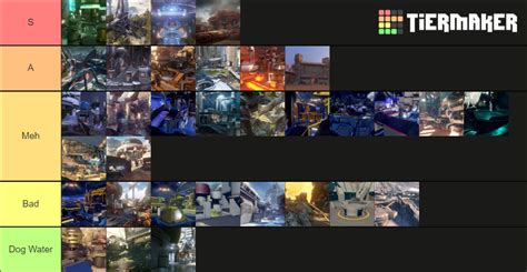 Halo 5 Maps Tier List (Community Rankings) - TierMaker