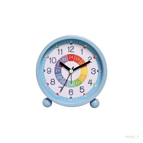 Horloge de table COLAXI Modèle F Blanc Pour enfants