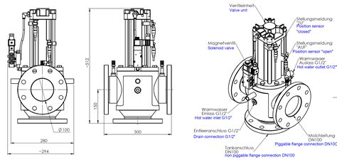 Piggable Valve With Heating Jacket I S T Molchtechnik Gmbh