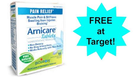 FREE Arnicare Tablets at Target! - Become a Coupon Queen