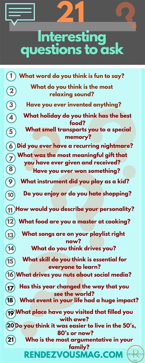 101 Interesting Questions To Ask For Engaging Conversations Fun