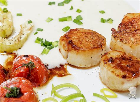 Food And Kitchen Fun Scallops With Potato Espuma Scallops Mit