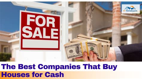 The Best Companies That Buy Houses for Cash 🏠 STHomeBuyers