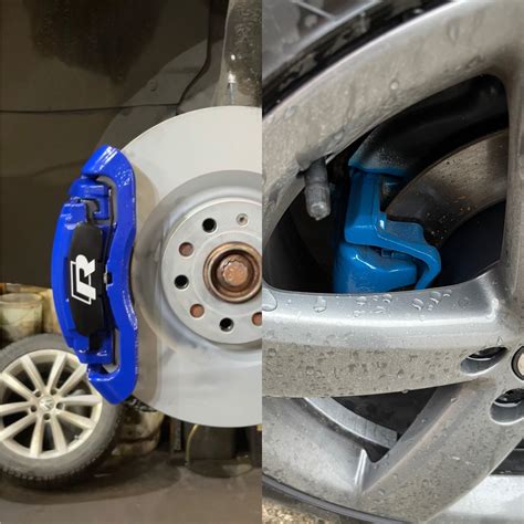 Синие суппорта — Skoda Octavia A7 Mk3, 1,8 л, 2018 года | своими руками ...