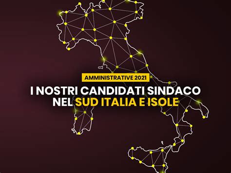 I Nostri Candidati Sindaco Nel Sud Italia E Isole Movimento 5 Stelle