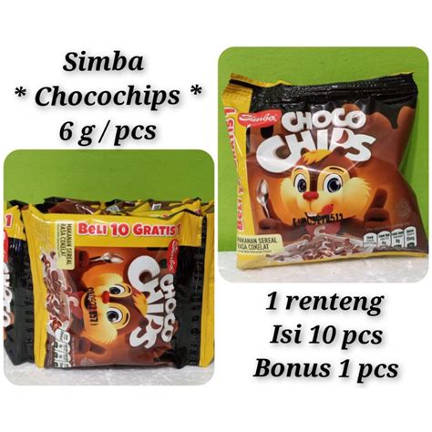 Jual Simba Chocochips Renteng G X Pcs Renteng Shopee