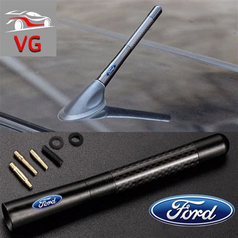 Roof Antenna Carbon Fiber Radio Antenna Fit Ford Focus Mk2 Mk3 Fiesta