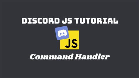 Tutorial Discord Js V Command Handler Ep Youtube