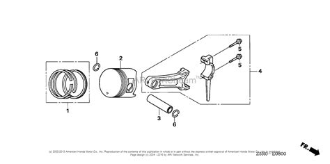 Honda Engines GX390U1 VXG ENGINE JPN VIN GCANK 1000001 Parts Diagram