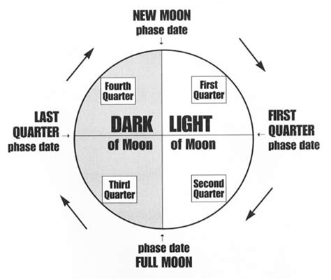 Light Or Dark Of The Moon Farmers Almanac