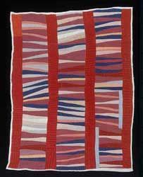 Bars And String Pieced Columns Quilt By Jessie T Pettway