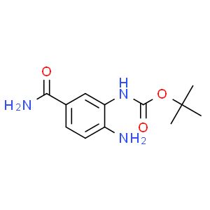 2 Amino 5 Carbamoyl Phenyl Carbamic Acid Tert Butyl Ester J W Pharmlab