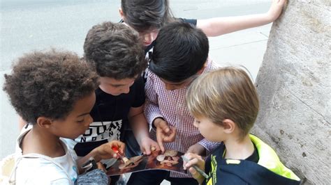 Rätselrallye Schaurige Stadt Kindergeburtstag auf sunny at