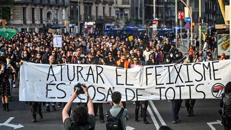 Una Manifestación Antifascista Prevé Encararse Con La Protesta De