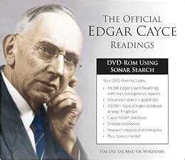 Amazon.com: Official Edgar Cayce Readings on DVD-Rom (9780876046159): Edgar Cayce: Books