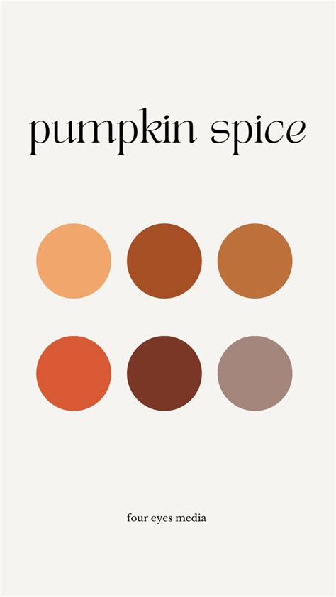 Pumpkin Spice Color Palette | Pumpkin spice nails, Nail colors, Nail ...