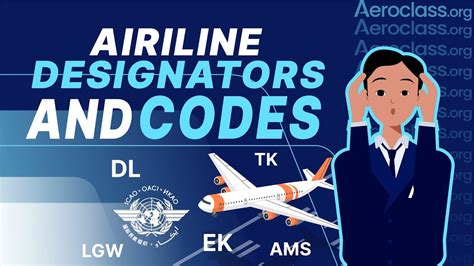 Airlines Designators And Codes Aeroclass Lessons YouTube