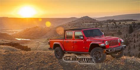 Jeep Gladiator Pick Up Du Wrangler Moniteur Automobile