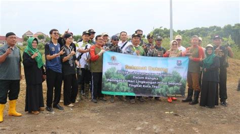 Hari Lingkungan Hidup Sedunia Pj Wali Kota Tegal Tanam 2 000 Pohon