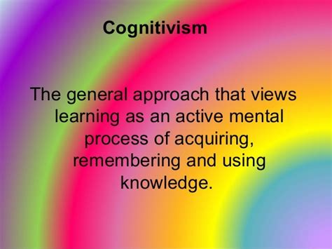 Cognitivism