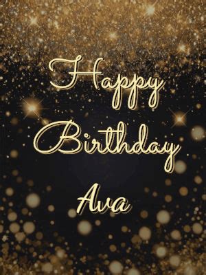 Happy Birthday Ava GIF 19