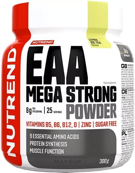 Амінокислоти Фроктовий пунш Nutrend EAA Mega Strong Powder Fruit