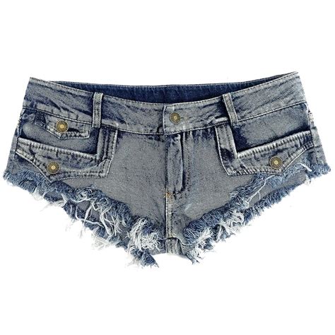 Generic New Sexy Women S Jeans Denim Shorts Hot Pants Low Waist Sexy Ripped Nightclub Women