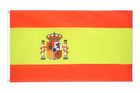 Spanien Mit Wappen Flagge X Cm Maxflags Flaggenplatz Ch