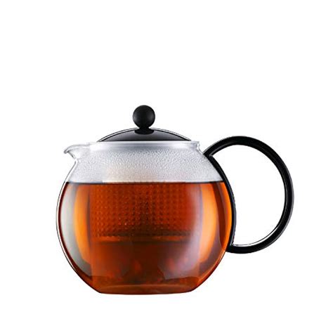 The Tea Supply Bodum Assam Medium Tea Press With Plastic Filter Black