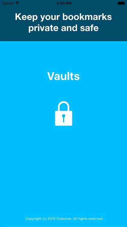 Vaults Private Secret Browser Bookmarks By Kartooz