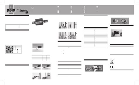 Burg Wächter secuENTRY pro 7100 manual English 2 pages