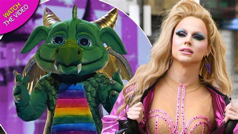 Masked Singers Dragon Exposed As Courtney Act As Fans Unearth Past