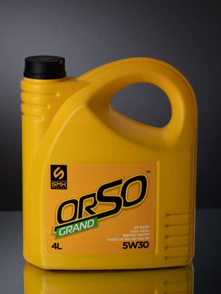 Масло моторное SMK PRODUKT Orso Grand 5W-30 Синтетическое - купить в ...