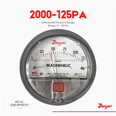 Series 2000 Dwyer MAGNEHELIC Differential Pressure Gauges หนวย