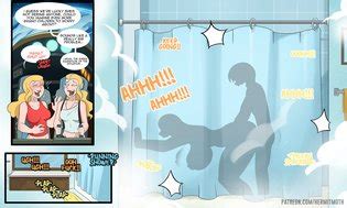 Summer S Shared Shower Luscious Hentai Manga Porn