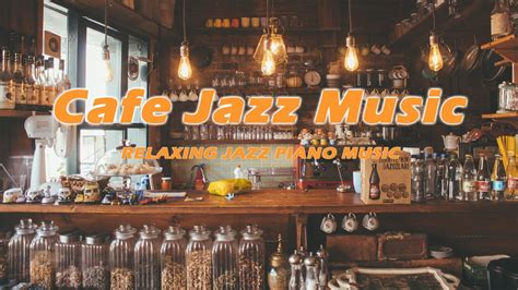 Cozy Jazz Music And Bookstore Cafe Ambience With Relaxing Smooth Piano