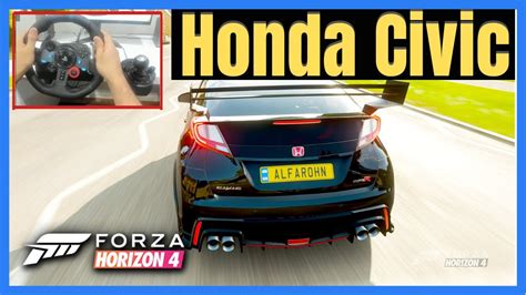 Honda Civic Type R Forza Horizon Logitech G Gameplay Youtube