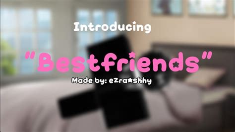 Bestfriends Pt Roblox Gay Story Roblox Story YouTube