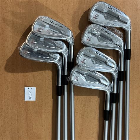 Taylormade Rsi Tp Golf Club Iron Set Rh Fujikura Shaft S Flex 3467