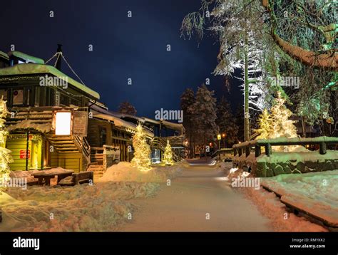 Santa Claus Village Stock Photo - Alamy