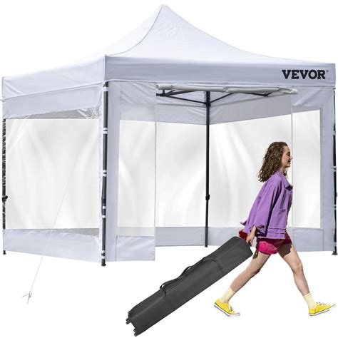 Vevor Ft X Ft Pop Up Canopy Tent Outdoor Patio Gazebo Tent Uv