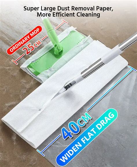 Joybos Dry Mop Refills Disposable Dusting Cloths Disposable Sweeper