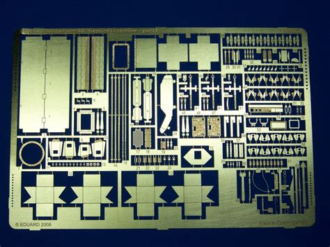 Internet Modeler Eduard 1/35 Flakpanzer 38t Gepard Interior (Italeri ...